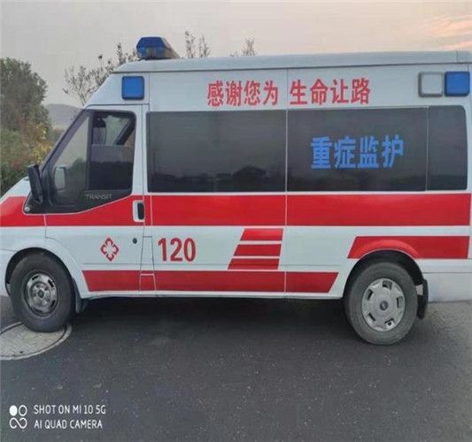 弥勒救护车出租服务案例3